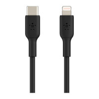 Belkin Lightning/USB-C Kabel PVC, mfi zertifiziert, 1m schwarz