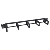 Equip 19" Kabelmanagement Panel Ausstattung schwarz