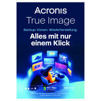 Acronis True Image Essentials - 3 Computers - 1 year...