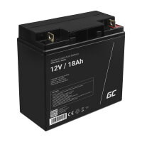 Green Cell Ersatzbatterie AGM09 12V/18Ah SLA