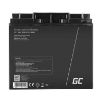 Green Cell Ersatzbatterie AGM09 12V/18Ah SLA
