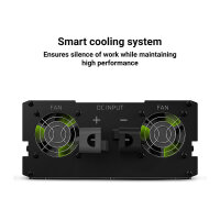 Green Cell KFZ Spannungswandler Power Inverter 24V > 230V 3000/6000W Black