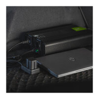 Green Cell KFZ Spannungswandler Power Inverter 24V > 230V 3000/6000W Black