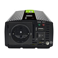 Green Cell KFZ Spannungswandler Power Inverter 12V > 230V 500W/1000W Display