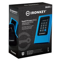 3.84TB Kingston IronKey Vault Privacy 80 USB 3.2 Gen 1