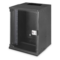 DIGITUS Wandgehäuse SOHO PRO 9HE 460x315x300 mm 10" schwarz
