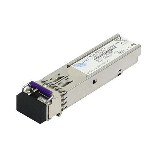 ALLNET Switch Modul ALL4762-INDU SFP(Mini-GBIC), 1000Mbit, WDM(Bidi)/LC, Tx1490nm/Rx1310nm, 9u, 20Km, Industrial -40/+85 Grad,