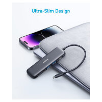 Anker USB-C Hub (5-in-1) 1 x 4K HDMI 2 x USB-A 1 x USB-C 1 x USB-C PD 100W