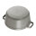 Staub La Cocotte 24cm rund Graphit-grau.Gusseisen