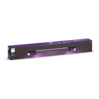 Philips Hue White & Color Amb. BT Centris Spot 4 flg. sw 4200lm & Dimmschalter