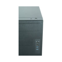 Mini 350W Chieftec Elox Serie HO-11B-350GPB mit 350W Netzteil