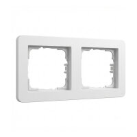 GIRA 0212150 Abdeckrahmen 2f Gira E1 Reinwei
