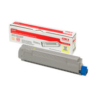 OKI Toner 43487709 Gelb bis zu 6.000 Seiten