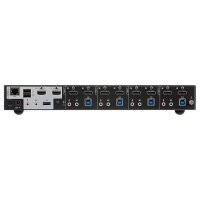 ATEN CS1844 4-Port True 4K HDMI Dual-View KVM Switch mit Audio & USB 3.0Hub