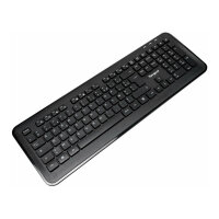 TARGUS - Tastatur-und-Maus-Set - Kombination - full size - kabellos - 2.4 GHz - AZERTY - Franzsisch - Schwarz