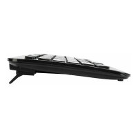 TARGUS - Tastatur-und-Maus-Set - Kombination - full size - kabellos - 2.4 GHz - AZERTY - Franzsisch - Schwarz