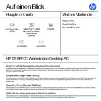 HP Z2 SFF G1i CU9-285K/64GB/1TBSSD/RTXPro4000/W11Pro