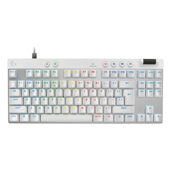 Logitech PRO X TKL RAPID White (US)