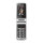 Beafon SL645 - 2G, Silver Line, Grotastenklapphandy, schwarz-silber
