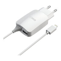 2GO Ladegerät 12W Lightning + 1x USB, Kabel 1,4m,...