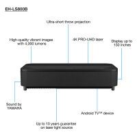 EPSON EH-LS800B Laser UST Projector 4000Lm (P)