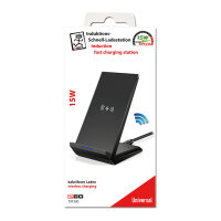2GO Induktive Schnell-Ladestation FastCharging 15W schwarz