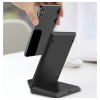 2GO Induktive Schnell-Ladestation FastCharging 15W schwarz