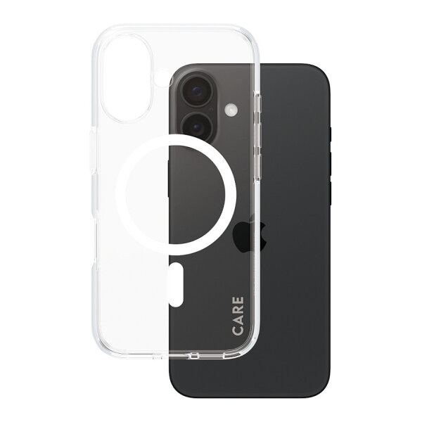 CARE Case Flagship White MagSAFE iPhone 16