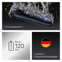 Braun Series 7 Beard Trimmer BT7520 244909 Akku/Netz deep blue metallic 6 Aufsät