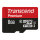 CARD microSD Card 8GB Transcend SDHC UHS1 (ohne Adapter)