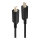 LINDY DisplayPort Fibre Optic Hybrid 1.4 Kabel 10m
