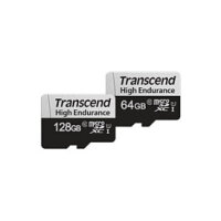 CARD microSD Card 64GB Transcend SDXC USD350V w/Adapter