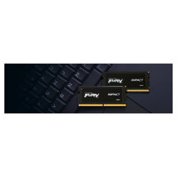 16GB Kingston SO-DIMM 4800 (schwarz, KF548S38IB-16, Impact, INTEL XMP)