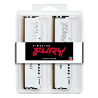 KINGSTON FURY Beast 32GB DIMM DDR5 5600MT/s DDR5 CL36 Kit of 2 White EXPO