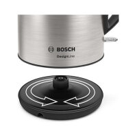 Bosch Wasserkocher 1,7 l *Edelstahl/schwarz*