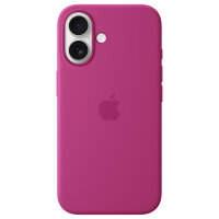 APPLE iPhone 16 Silicone Case with MagSafe - Fuchsia