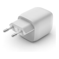 Belkin 45W Dual USB-C GaN Ladegerät Power Deliver, PPS, white