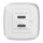 Belkin 45W Dual USB-C GaN Ladegerät Power Deliver, PPS, white