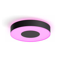 Philips Hue White & Color Ambiance Infuse Deckenleuchte M Schwarz 2400lm