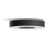 Philips Hue White & Color Ambiance Infuse Deckenleuchte M Schwarz 2400lm