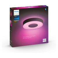 Philips Hue White & Color Ambiance Infuse Deckenleuchte M Schwarz 2400lm