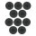 Jabra Engage Ear cushion for headset pack of 10 for Engage 50 Mono 50 Stereo