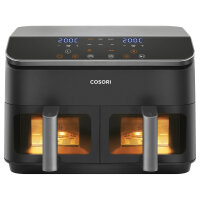 Cosori Dual Basket Heißluftfritteuse Schwarz