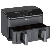 Cosori Dual Basket Heißluftfritteuse Schwarz