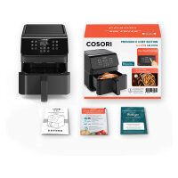 Cosori Premium II Chef Edition Heißluftfritteuse Schwarz