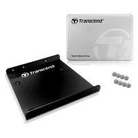 TRANSCEND SSD370S 64GB SSD 6,4cm 2,5 Zoll SATA 6Gb/s MLC Aluminium Gehäuse