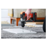 Black&Decker Akku-Bohrschrauber 18V 1.5Ah BCD001C1