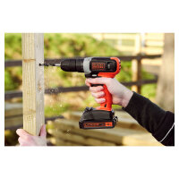Black&Decker Akku-Bohrschrauber 18V 1.5Ah BCD001C1