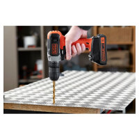 Black&Decker Akku-Bohrschrauber 18V 1.5Ah BCD001C1