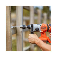 Black&Decker Akku-Kombihammer SDS-pl.18V.2x2.5Ah BCD900E2K